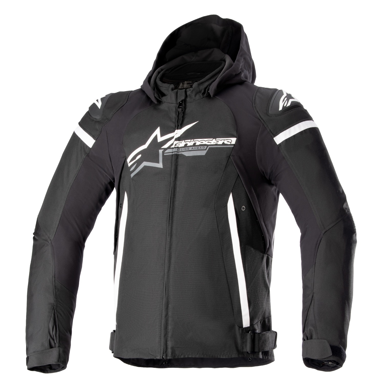 Bunda na motorku Alpinestars Zaca Waterproof černo-bílá Velikost: S