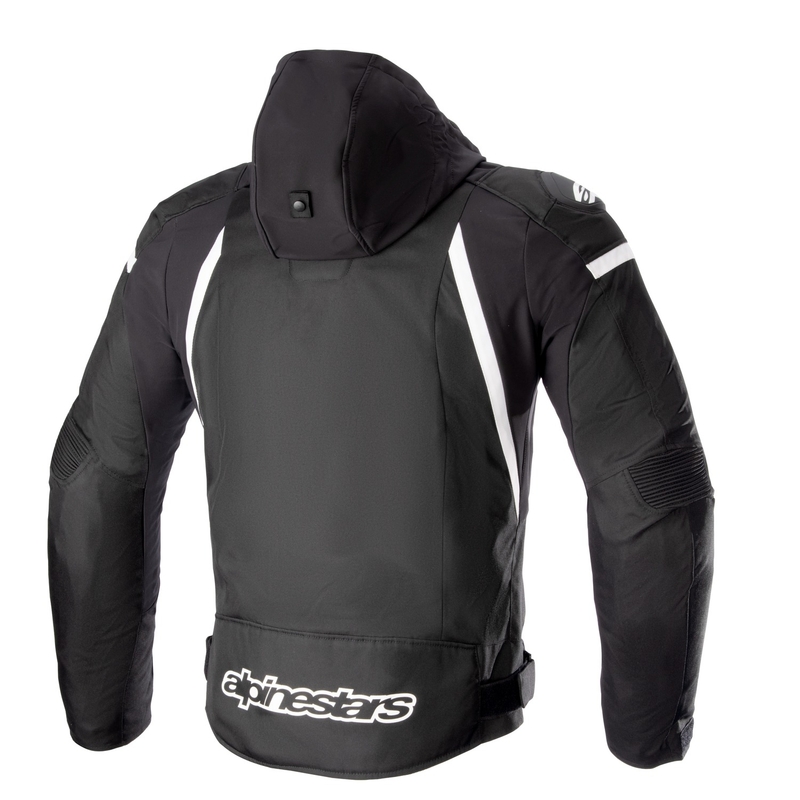 Bunda na motorku Alpinestars Zaca Waterproof černo-bílá