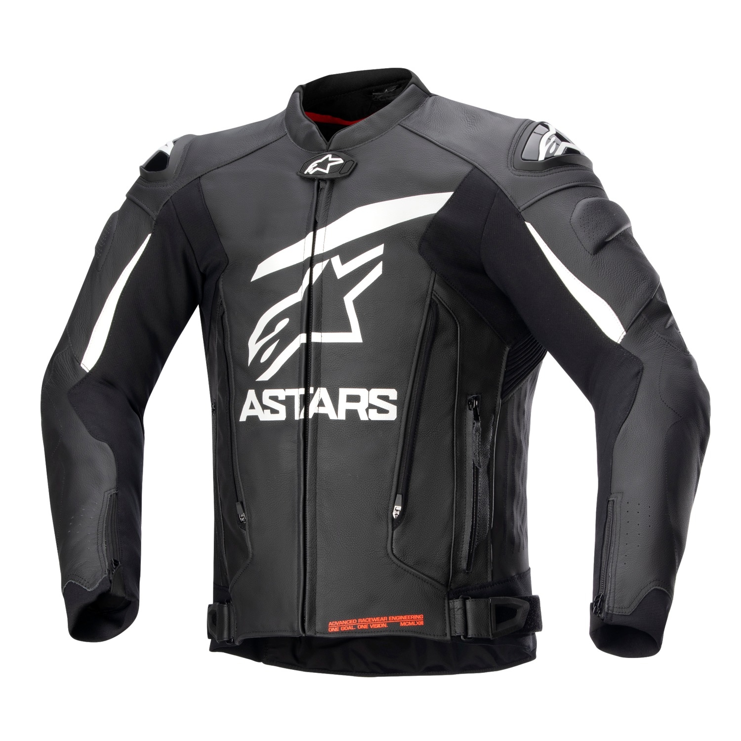 Bunda na motorku Alpinestars GP PLUS 4 černo-bílá Velikost: 48