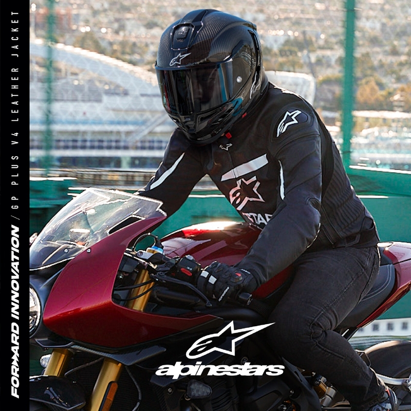 Bunda na motorku Alpinestars GP PLUS 4 černo-bílá