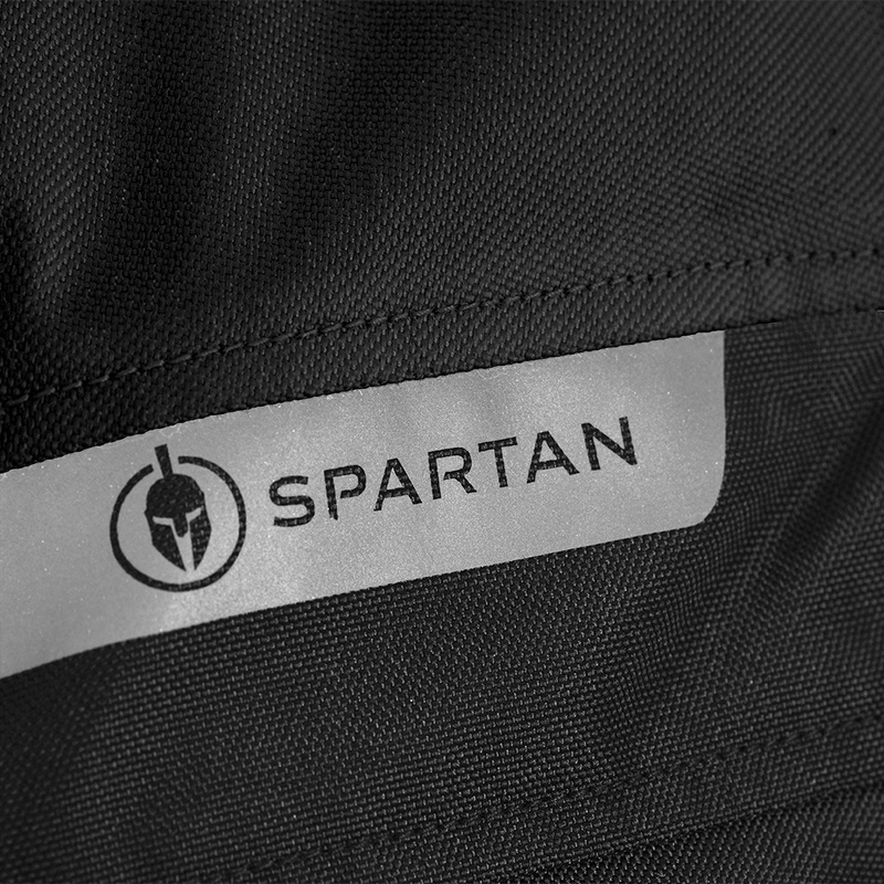 Bunda na motorku Oxford Spartan Long WP černá