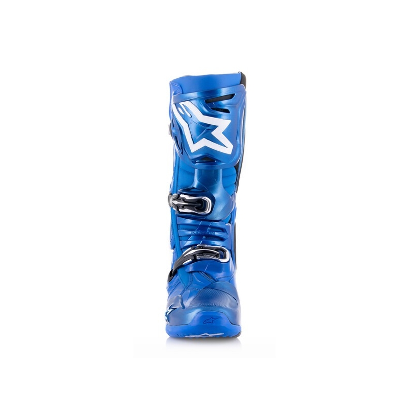 Boty na motorku Alpinestars Tech 10 modro-černo-bílé