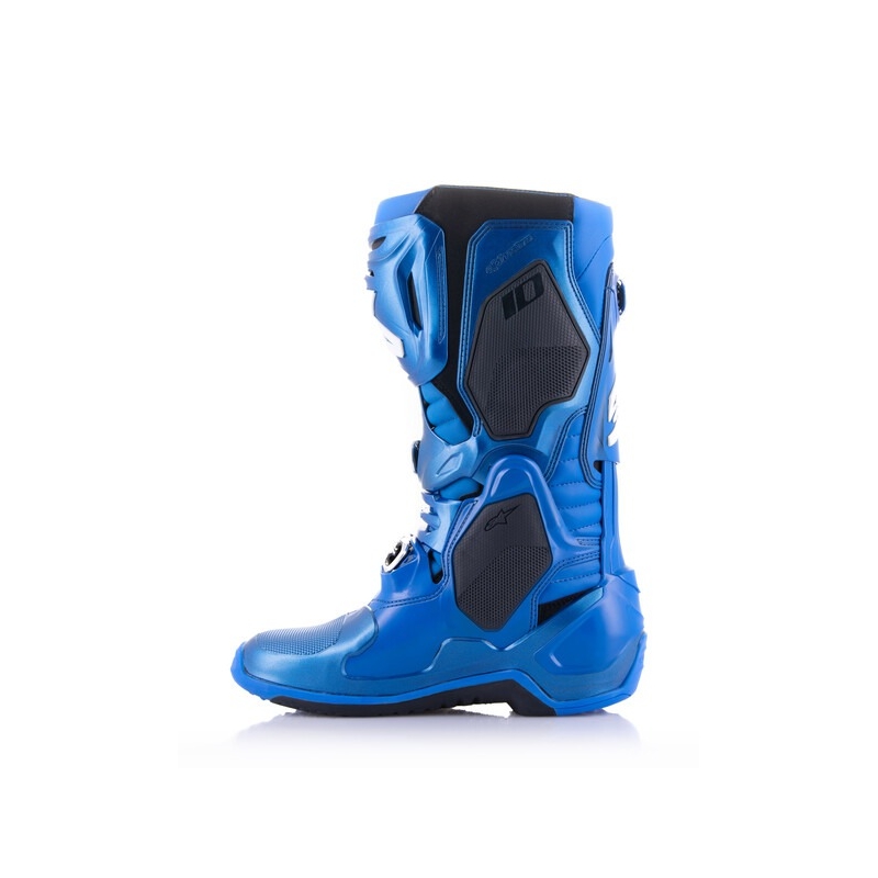 Boty na motorku Alpinestars Tech 10 modro-černo-bílé