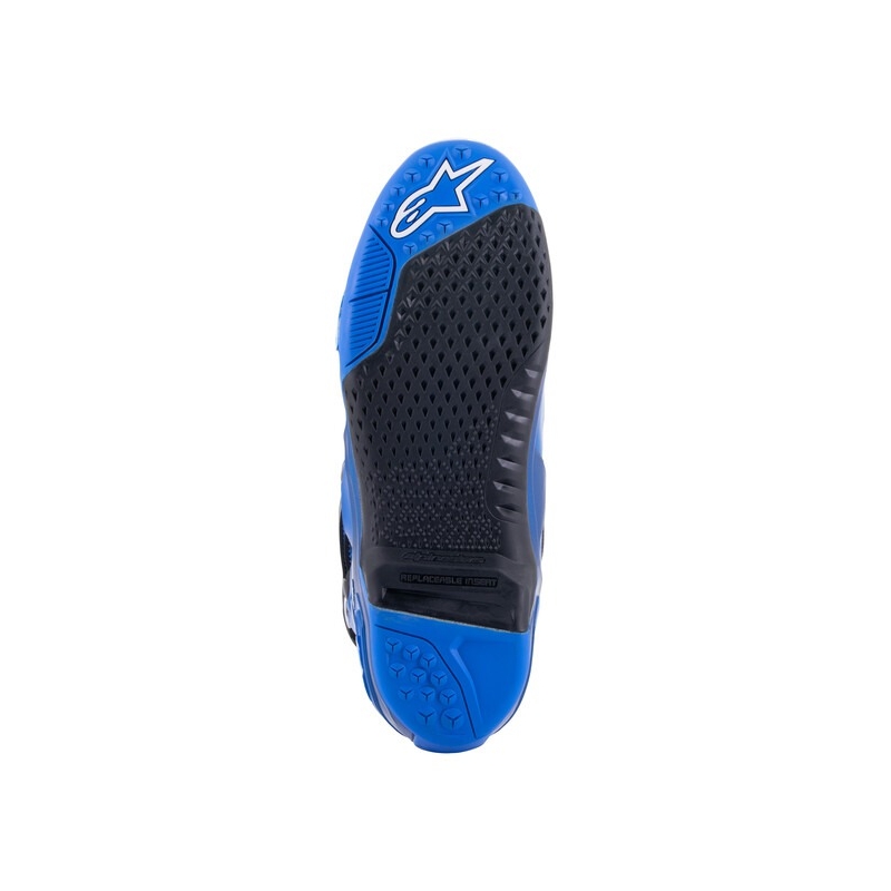 Boty na motorku Alpinestars Tech 10 modro-černo-bílé