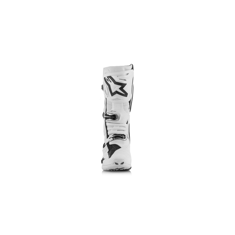 Boty na motorku Alpinestars Tech 10 Supervented Perforované bílé
