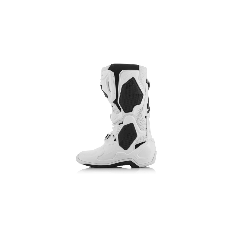 Boty na motorku Alpinestars Tech 10 Supervented Perforované bílé