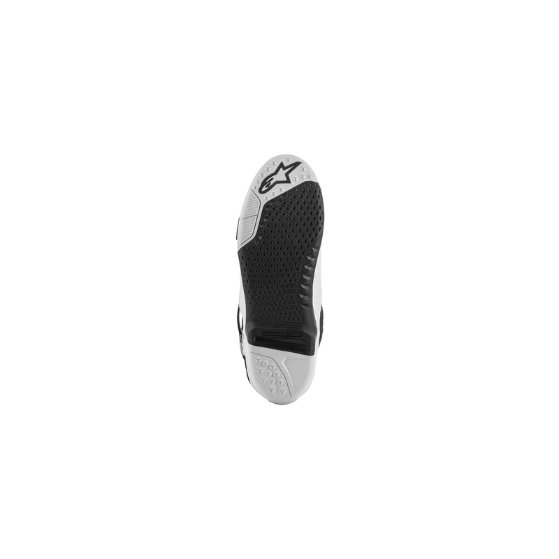 Boty na motorku Alpinestars Tech 10 Supervented Perforované bílé