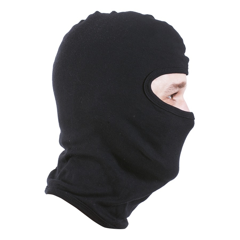 Kukla pod helmu Emerze Balaclava Cotton černá