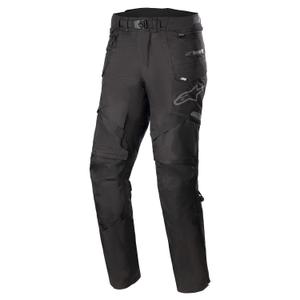 Prodloužené kalhoty na motorku Alpinestars Monteira Drystar XF černo-černé