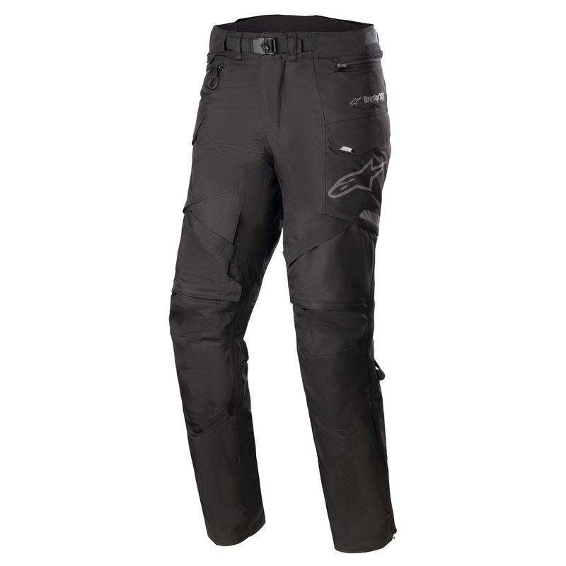 Prodloužené kalhoty na motorku Alpinestars Monteira Drystar XF černo-černé