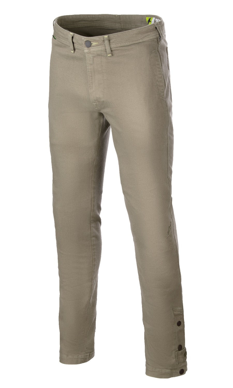Kalhoty na motorku Alpinestars Stratos Tech zelené Velikost: 28