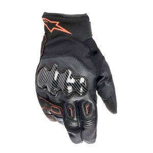Rukavice na motorku Alpinestars SMX-1 Drystar černo-fluo červené