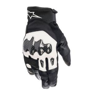 Rukavice na motorku Alpinestars SMX-1 Drystar černo-bílé