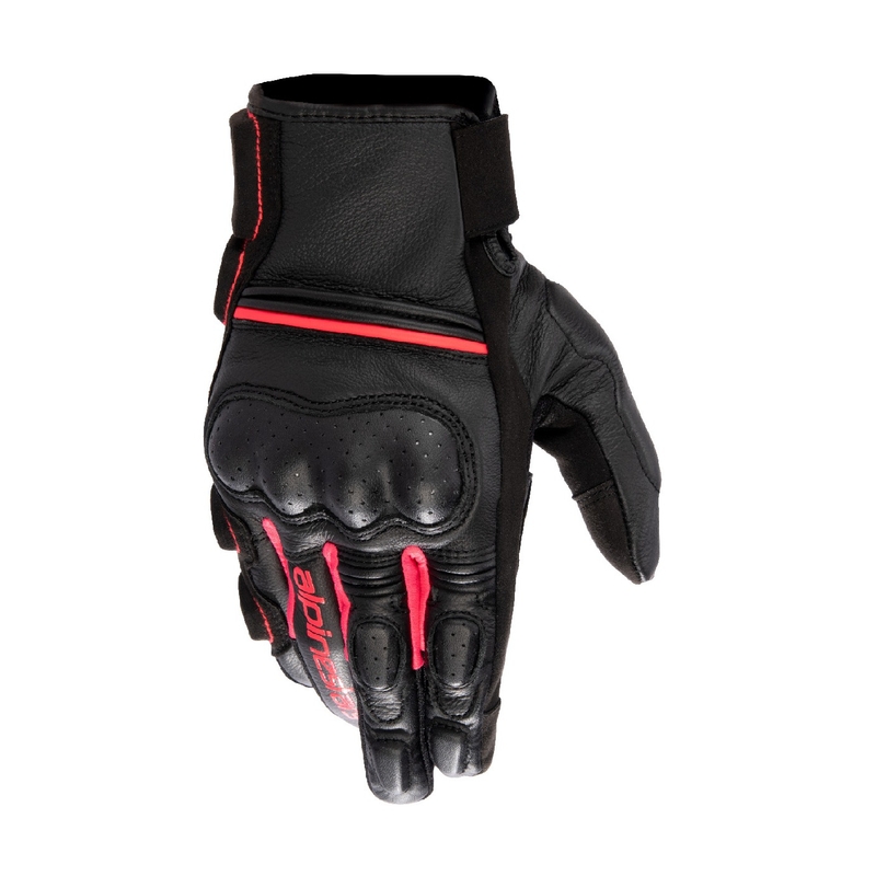 Dámské rukavice na motorku Alpinestars Stella Phenom černo-růžové