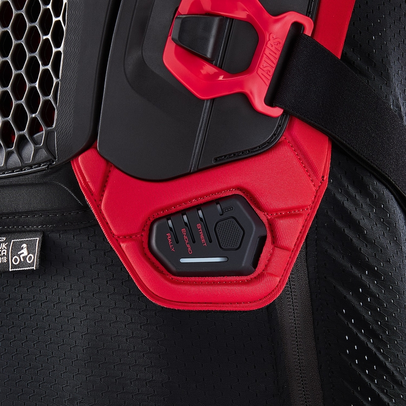 Airbagová vesta Alpinestars TECH-AIR®OFF-ROAD system černo-červená