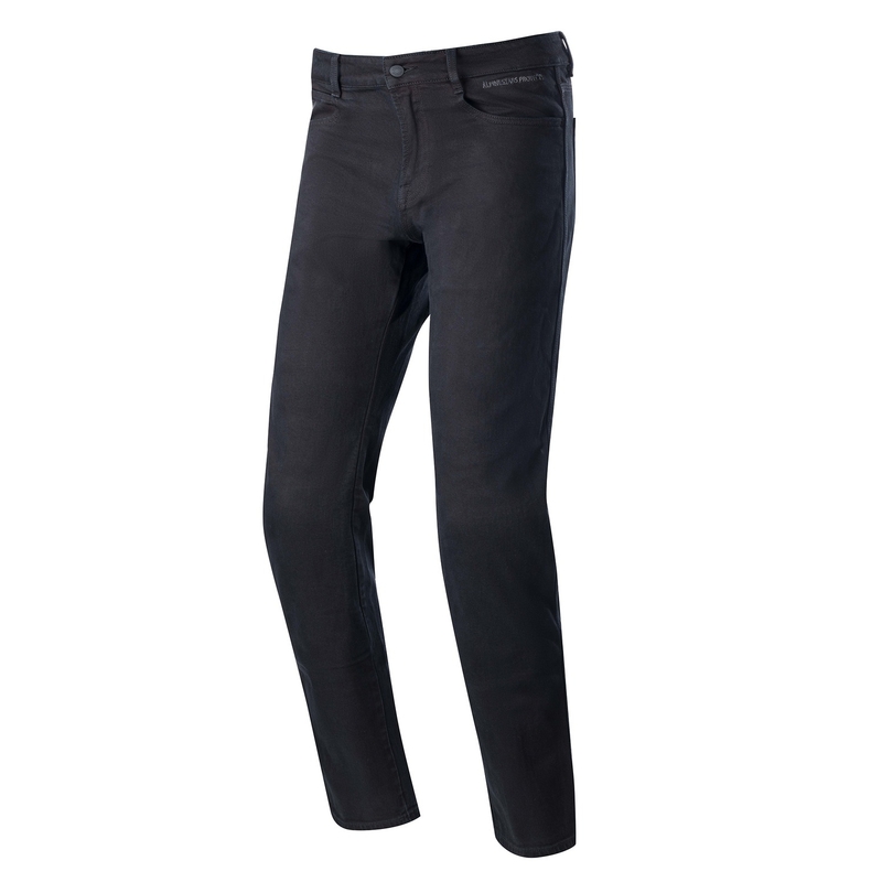 Džíny na motorku Alpinestars Radon Relaxed Fit Denim modro-černé