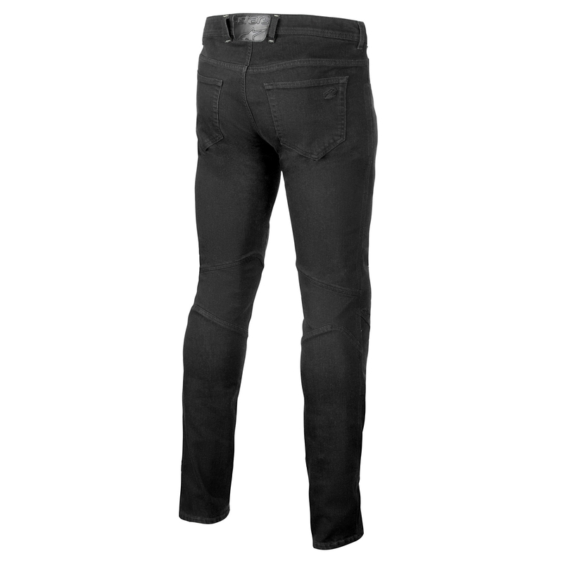Džíny na motorku Alpinestars Radium 2 Denim seprané černé