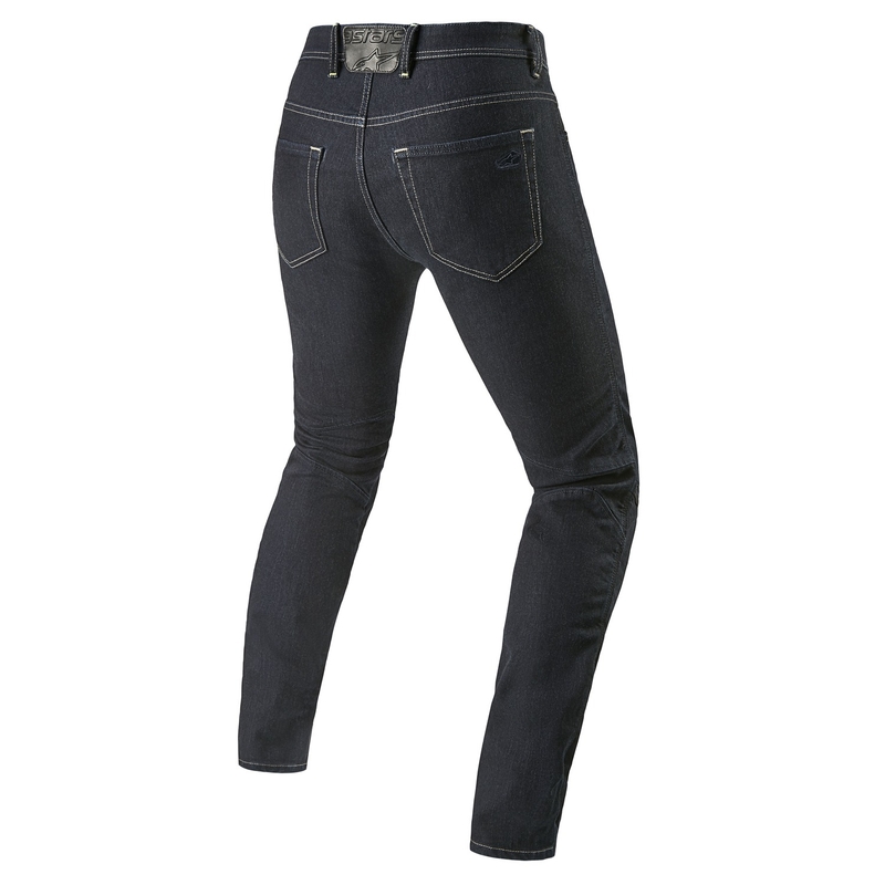 Džíny na motorku Alpinestars Radium 2 Denim seprané modré