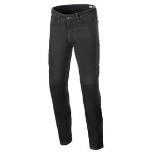 Džíny na motorku Alpinestars Copper 3 Denim seprané černé