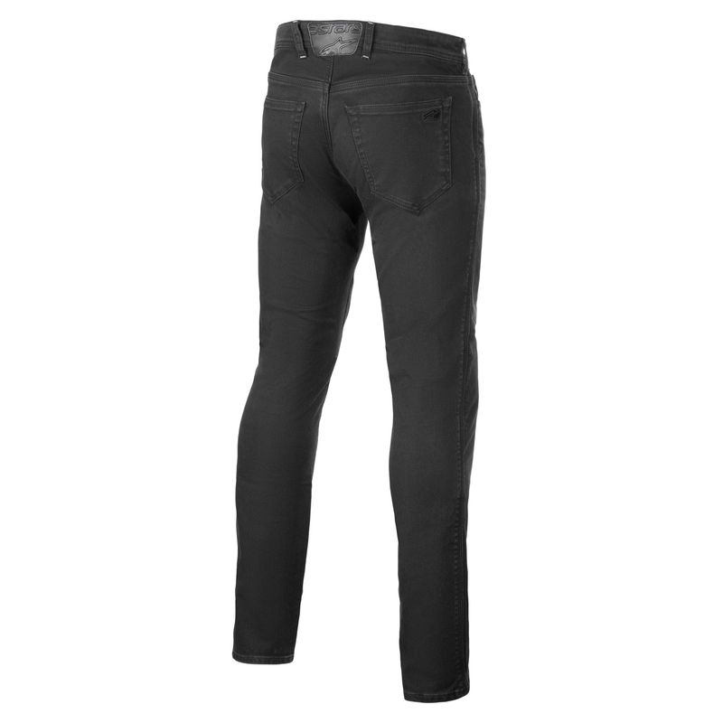 Džíny na motorku Alpinestars Copper 3 Denim seprané černé
