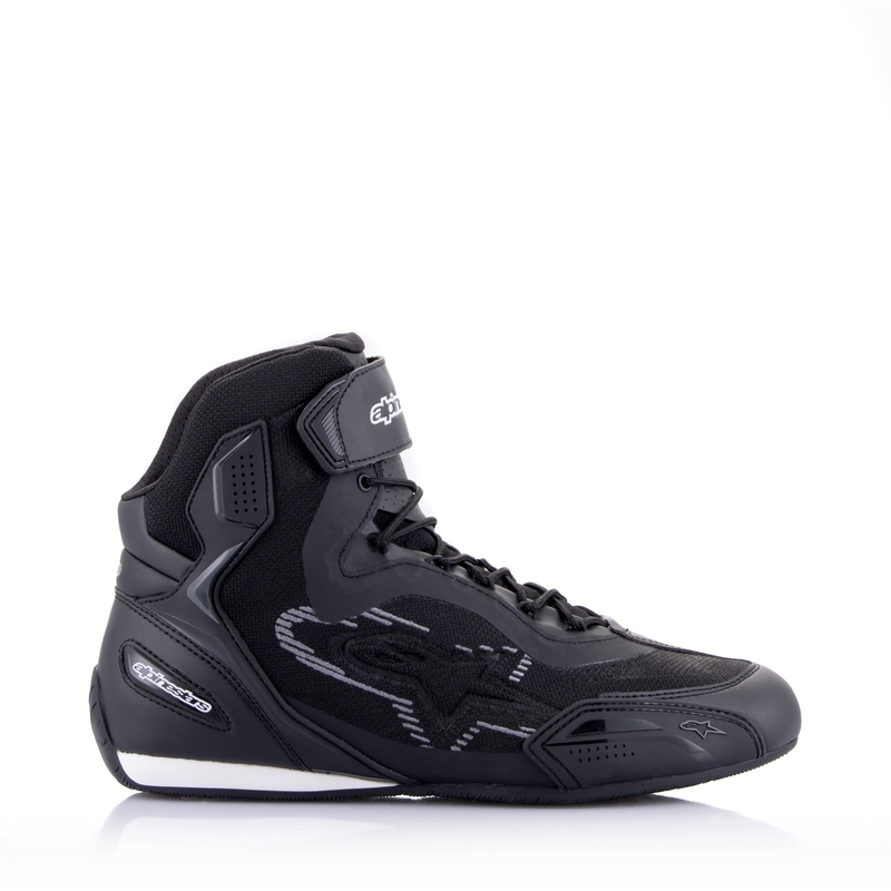 Boty na motorku Alpinestars Faster-3 Rideknit černo-šedé