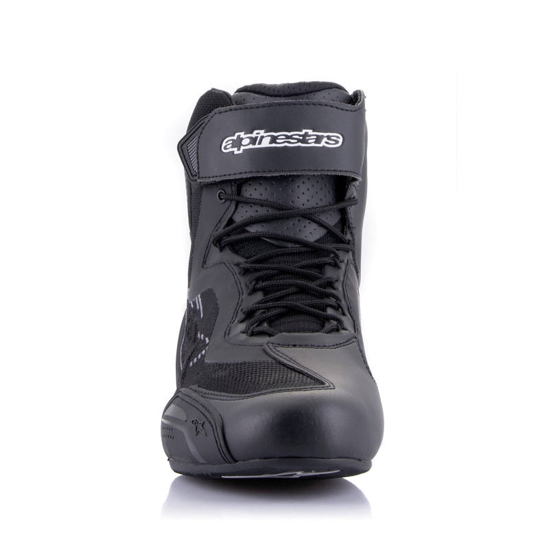 Boty na motorku Alpinestars Faster-3 Rideknit černo-šedé