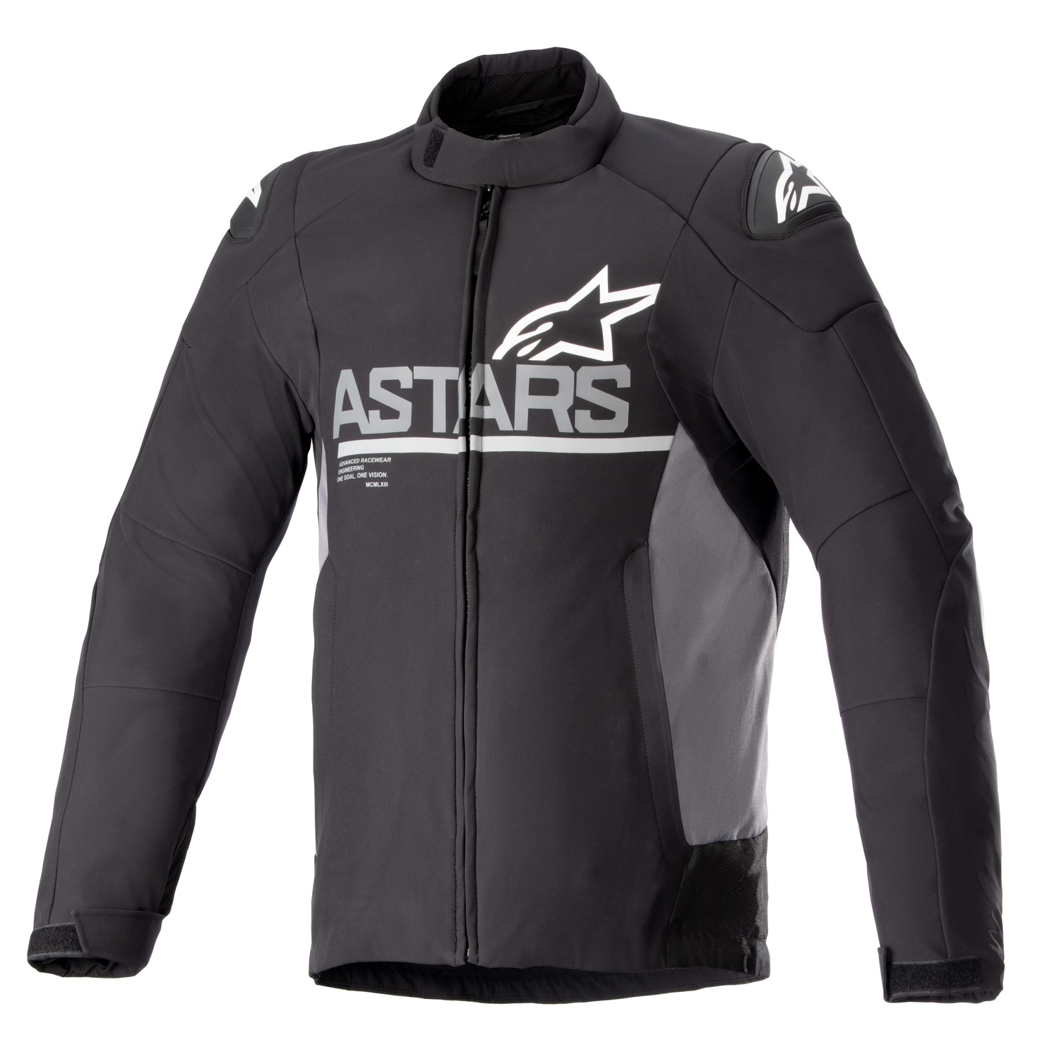 Bunda na motorku Alpinestars SMX Waterproof černo-tmavě šedá Velikost: S