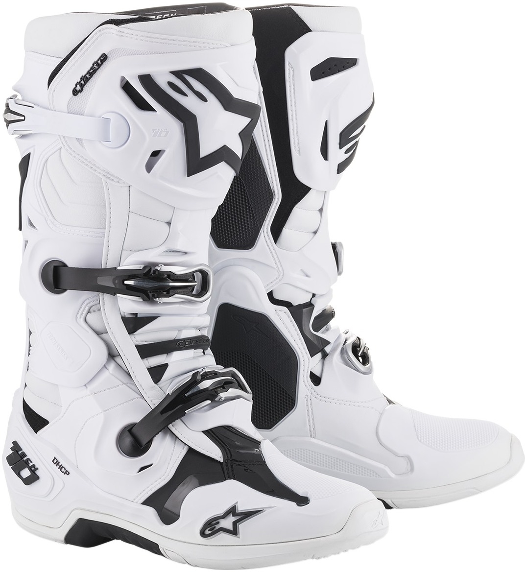 Boty na motorku Alpinestars Tech 10 bílé - II. jakost výprodej Velikost: 47