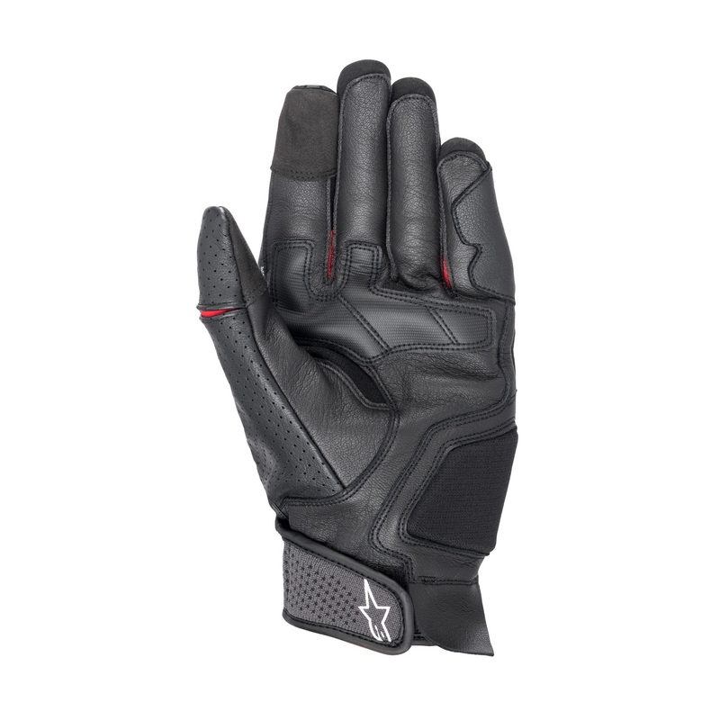 Rukavice na motorku Alpinestars Morph Sport černo-fluo červeno-šedé