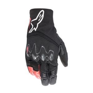 Rukavice na motorku Alpinestars Hyde XT Drystar černo-červené