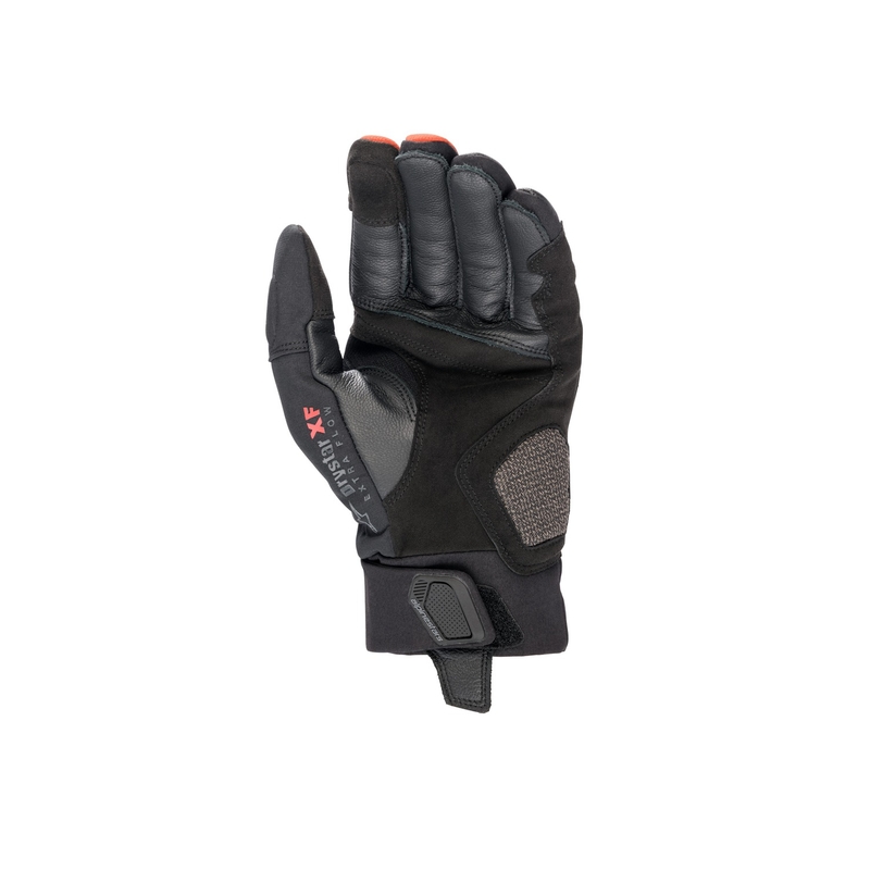 Rukavice na motorku Alpinestars Hyde XT Drystar fluo červeno-černé