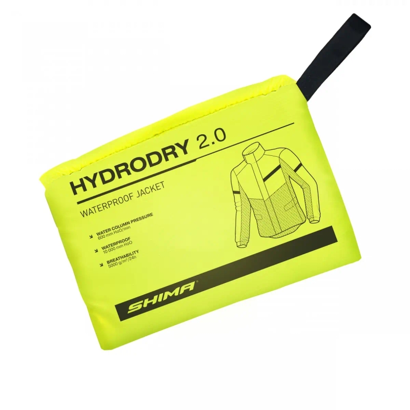 Nepromokavá bunda Shima Hydrodry 2.0 černo-fluo žlutá