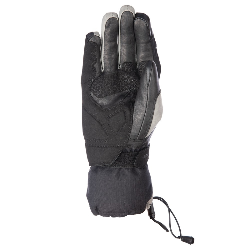 Rukavice na motorku Oxford Montreal 4.0 DRY2DRY™ černo-šedo-fluo žluté