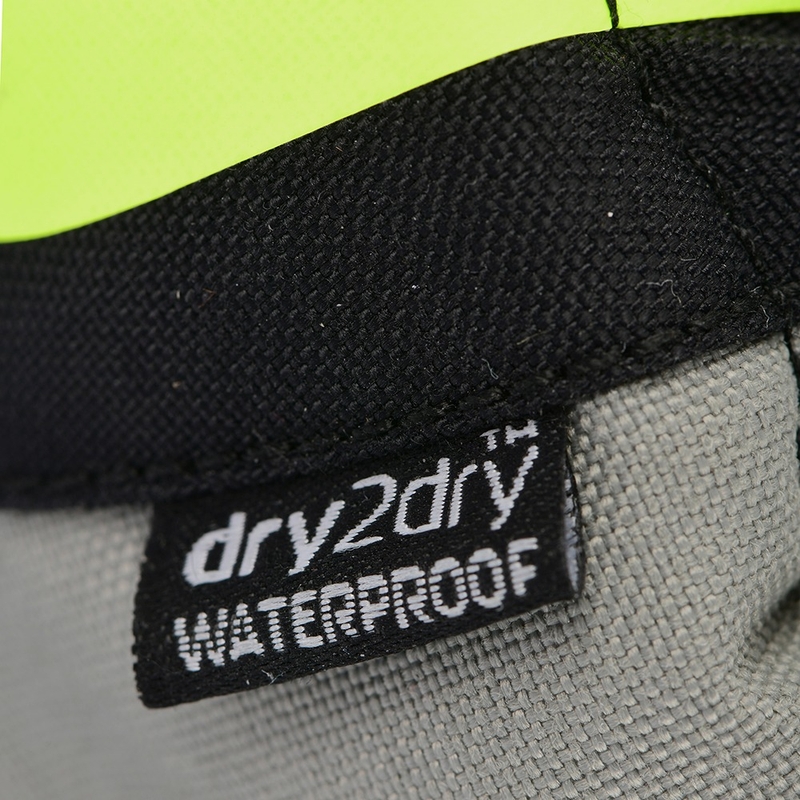 Rukavice na motorku Oxford Montreal 4.0 DRY2DRY™ černo-šedo-fluo žluté