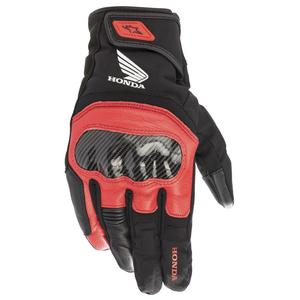 Rukavice na motorku Alpinestars SMX Z Drystar Honda černo-červené