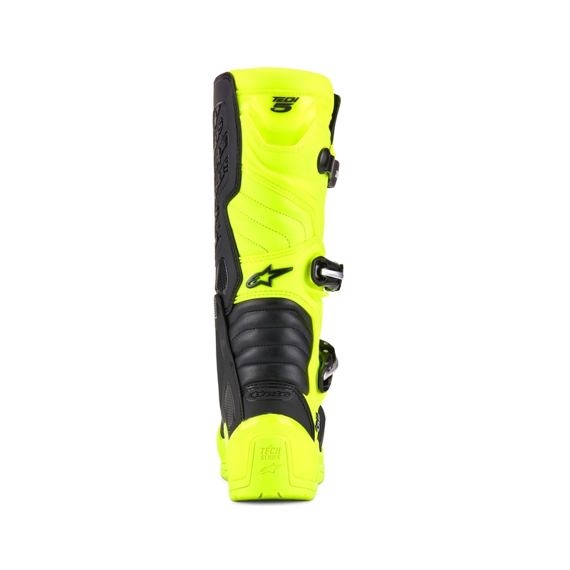 Boty na motorku Alpinestars Tech 5 fluo žluto-černé 2025