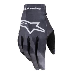 Rukavice na motorku Alpinestars Radar camo šedo-černé
