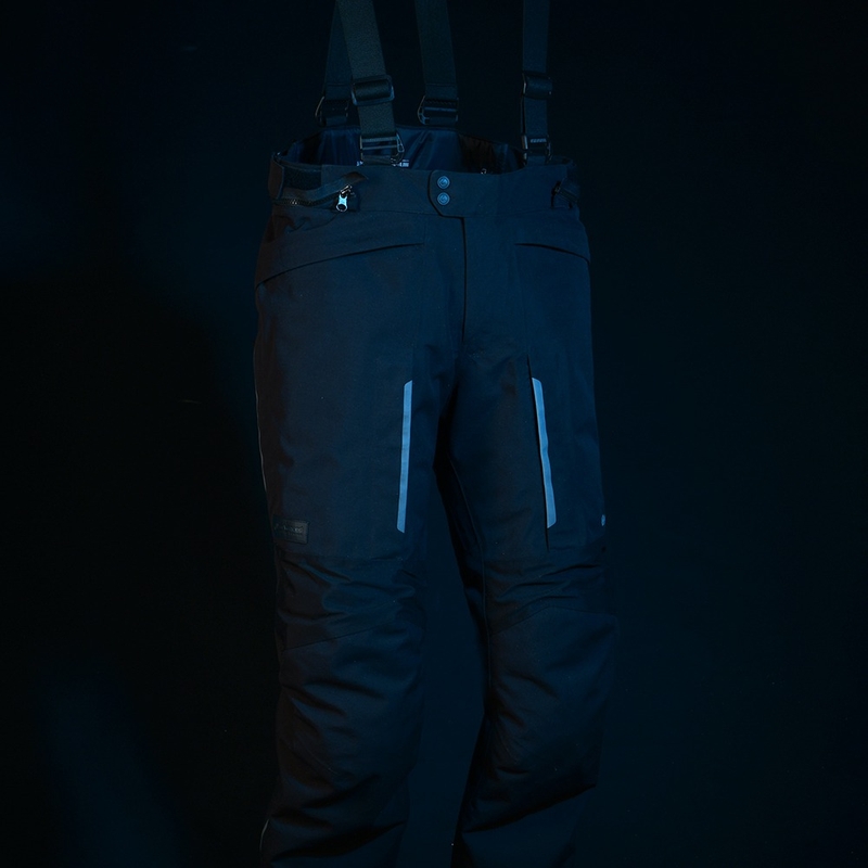 Zkrácené kalhoty na motorku Oxford Advanced Hinterland DRY2DRY™ černé