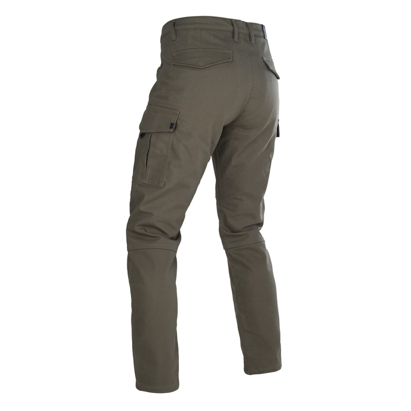 Kalhoty na motorku Oxford Original Approved Cargo AA khaki
