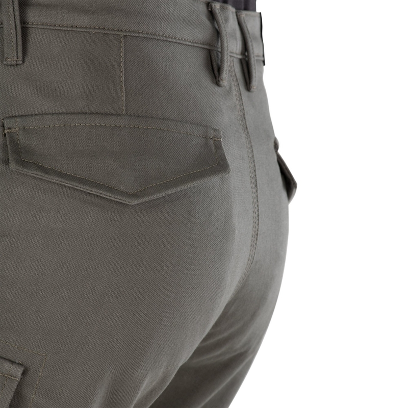 Kalhoty na motorku Oxford Original Approved Cargo AA khaki