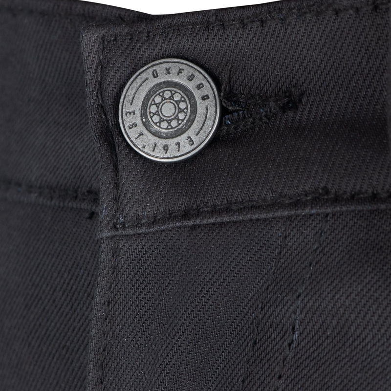 Dámské džíny na motorku Oxford Original Approved Waxed Jeggins AA černé