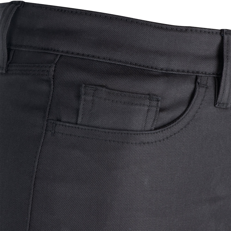 Zkrácené dámské džíny na motorku Oxford Original Approved Waxed Jeggins AA černé