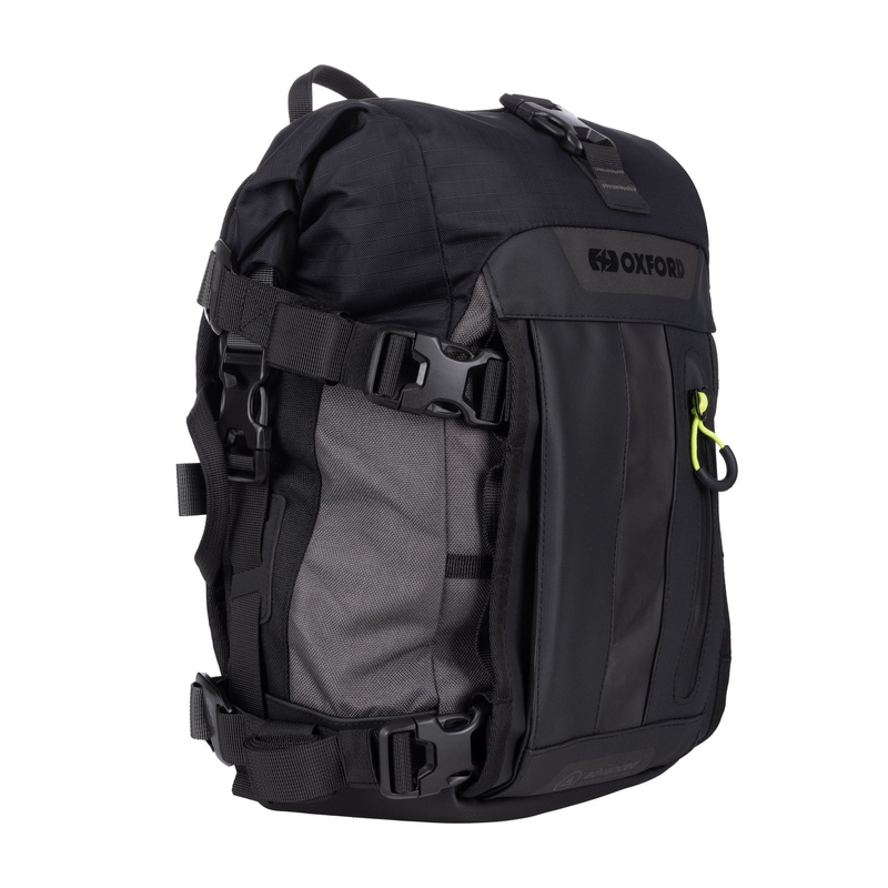 Moto brašna na sedadlo spolujezdce Oxford Atlas T-10 Advanced Tourpack 10 l šedá