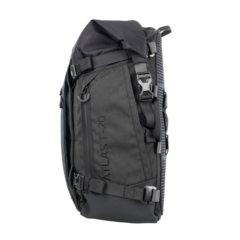 Moto brašna na sedadlo spolujezdce Oxford Atlas T-20 Advanced Tourpack 20 l černá