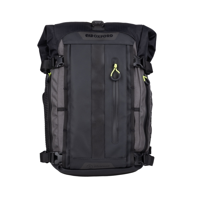 Moto brašna na sedadlo spolujezdce Oxford Atlas T-20 Advanced Tourpack 20 l šedá