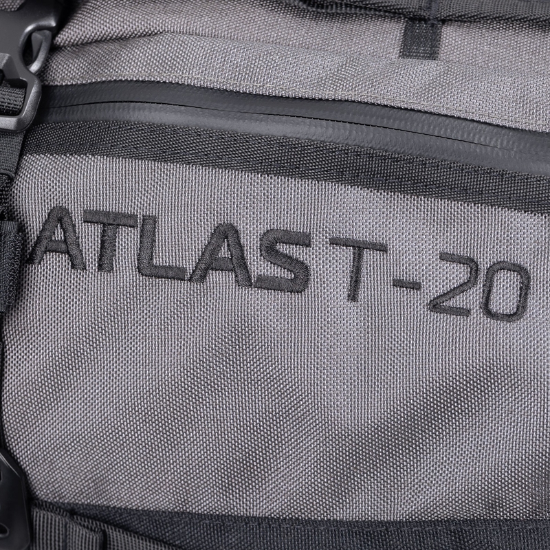 Moto brašna na sedadlo spolujezdce Oxford Atlas T-20 Advanced Tourpack 20 l šedá