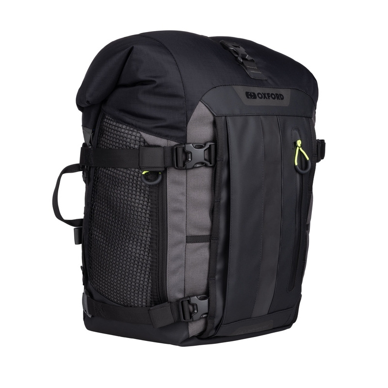 Moto brašna na sedadlo spolujezdce Oxford Atlas T-30 Advanced Tourpack 30 l šedá