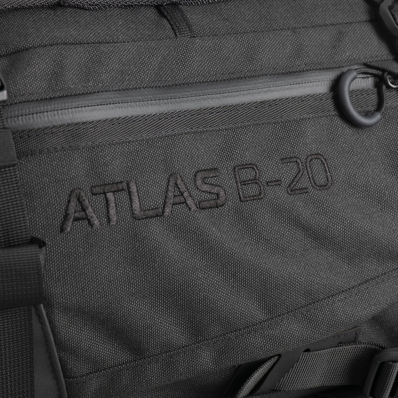 Moto brašna Oxford Atlas B-20 Advanced Backpack 20 l černá