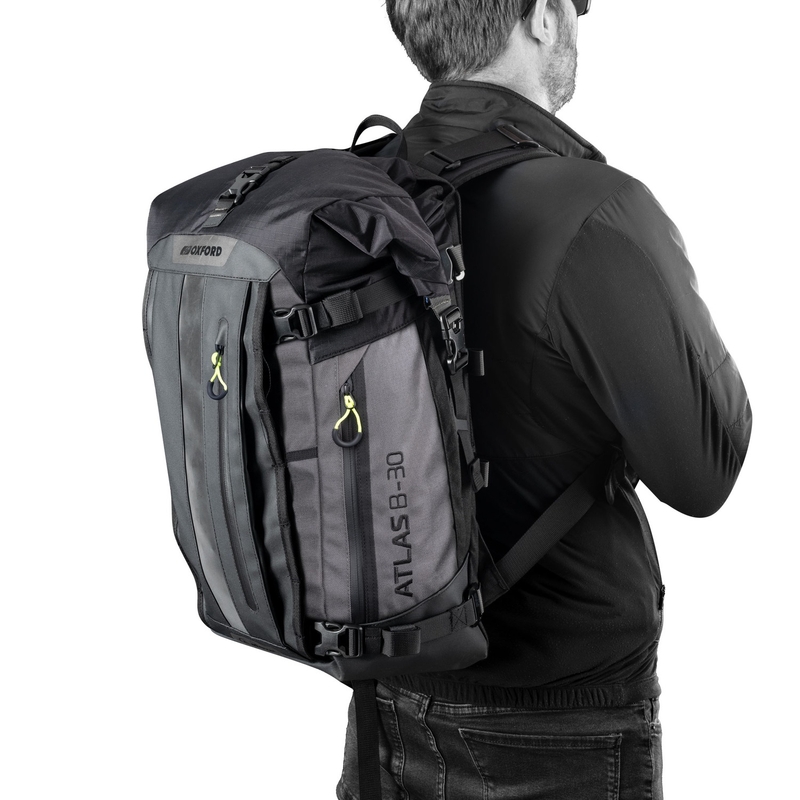 Moto brašna Oxford Atlas B-30 Advanced Backpack 30 l černá