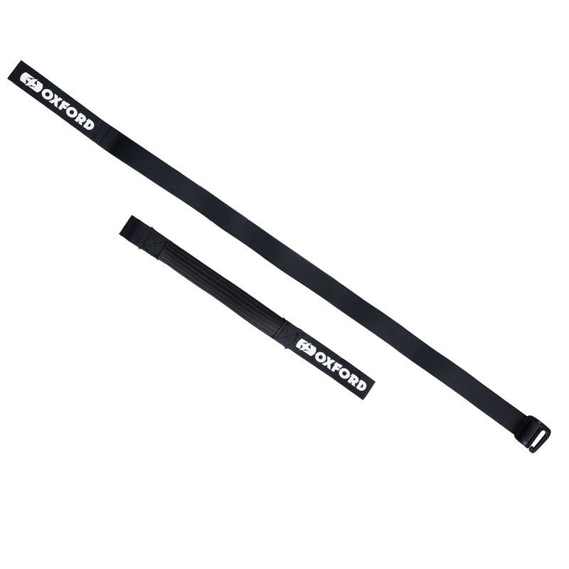 Zavazadlové popruhy Oxford Atlas G-Hook 2 ks černé 26mm x 2m